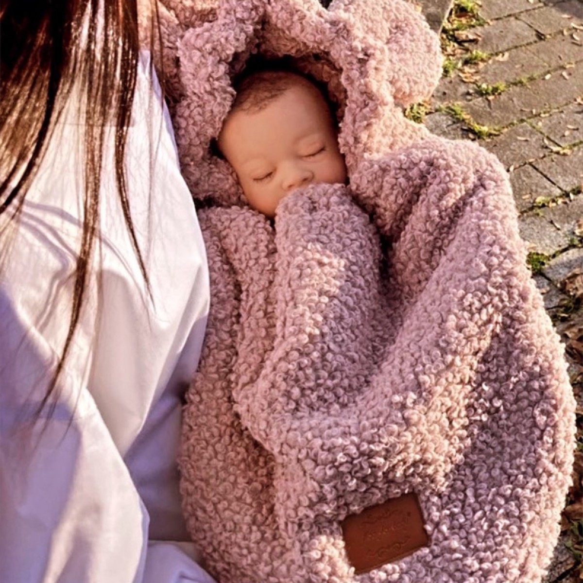 Ποδόσακος Καροτσιού / Καθίσματος Αυτοκινήτου iBebe Mini Me Lamb Pink