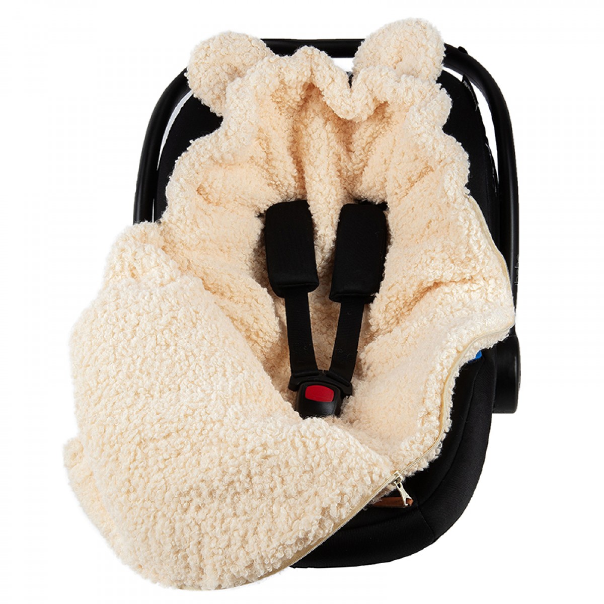 Ποδόσακος Καροτσιού / Καθίσματος Αυτοκινήτου iBebe Mini Me Lamb Beige