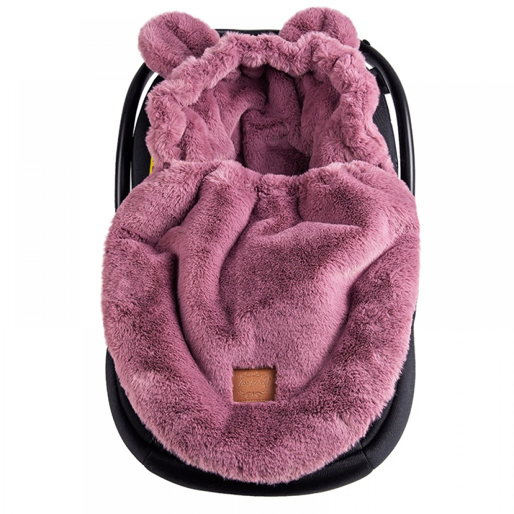 Ποδόσακος Καροτσιού / Καθίσματος Αυτοκινήτου iBebe Mini Me Velour Magenta