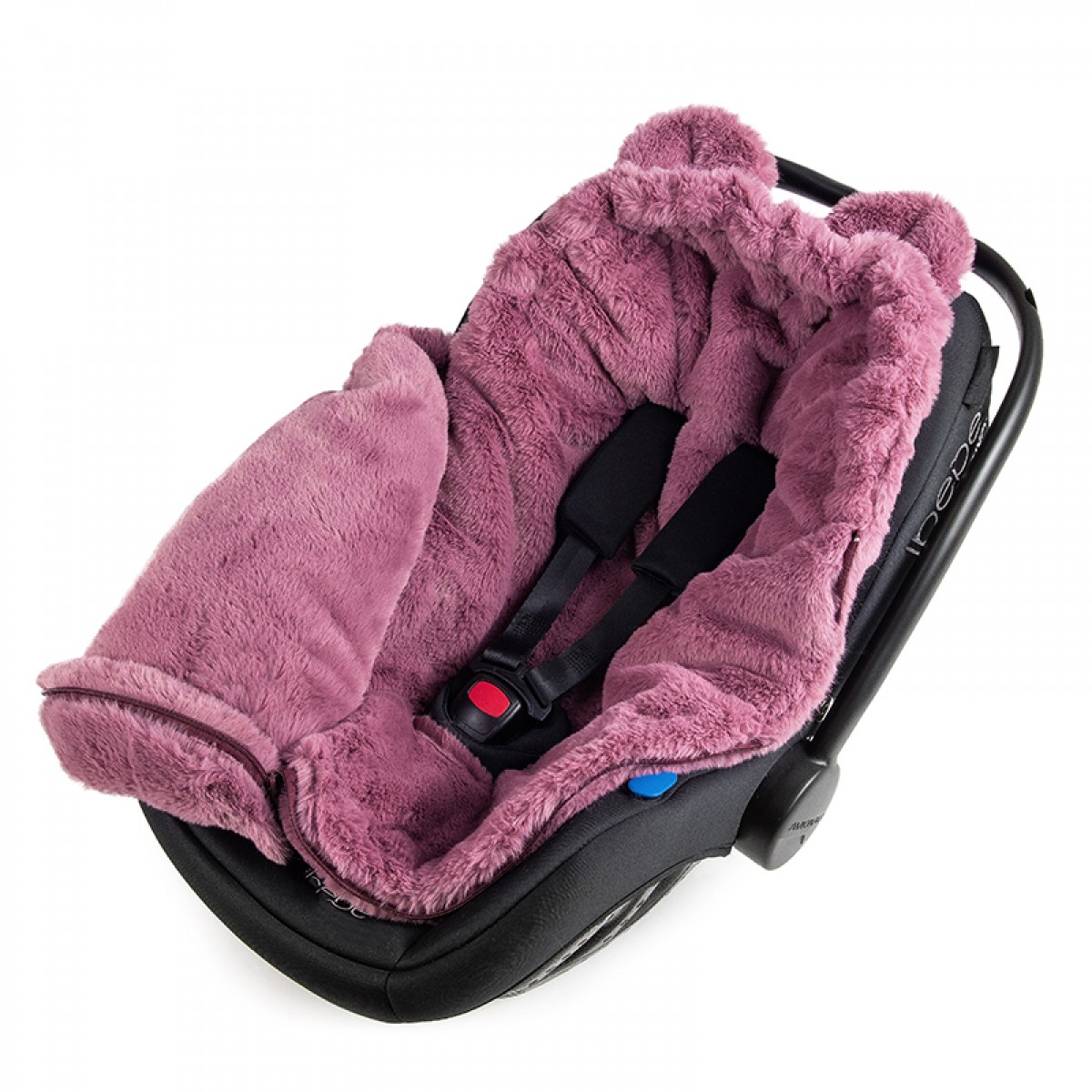 Ποδόσακος Καροτσιού / Καθίσματος Αυτοκινήτου iBebe Mini Me Velour Magenta