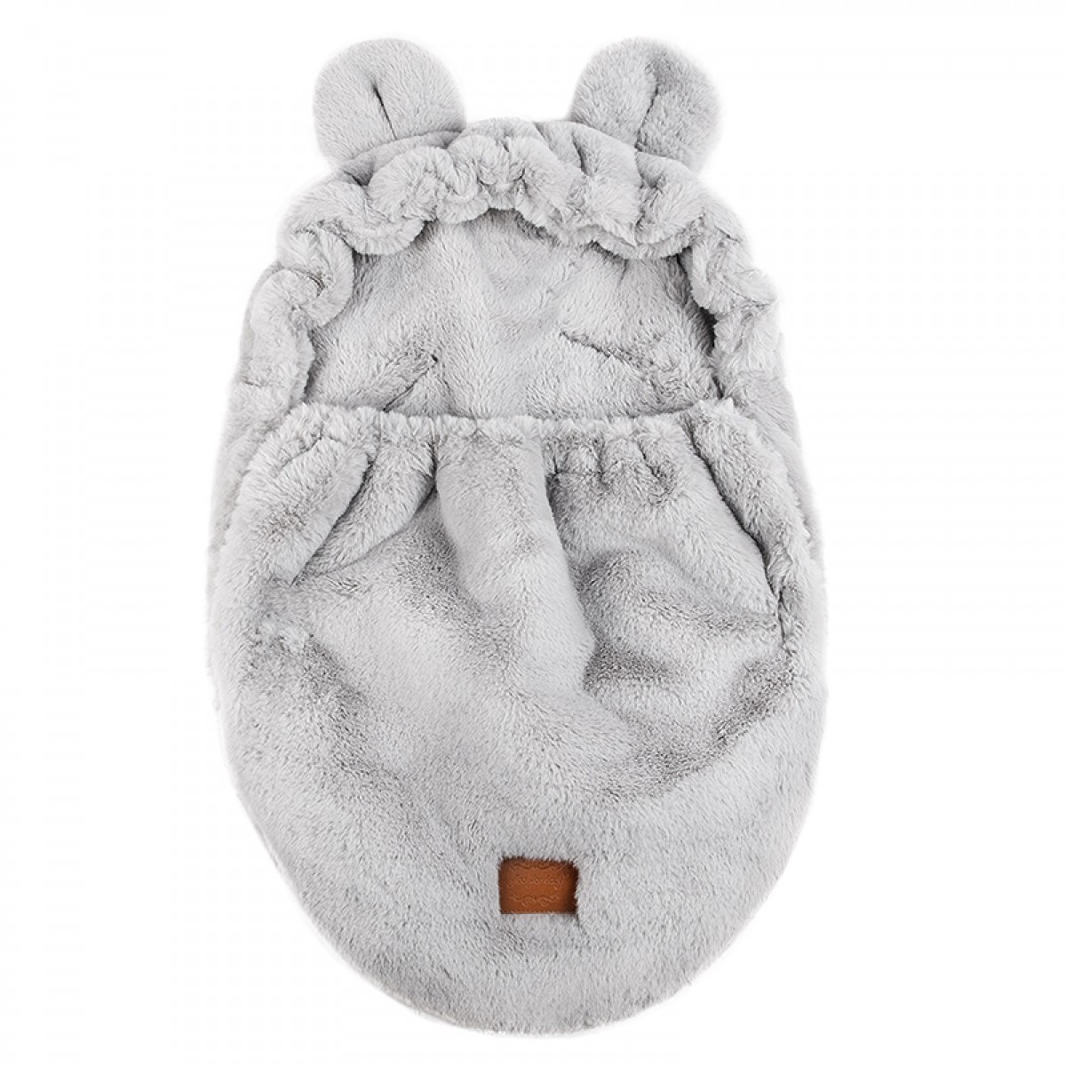 Ποδόσακος Καροτσιού / Καθίσματος Αυτοκινήτου iBebe Mini Me Velour Light Grey