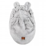 Ποδόσακος Καροτσιού / Καθίσματος Αυτοκινήτου iBebe Mini Me Velour Light Grey