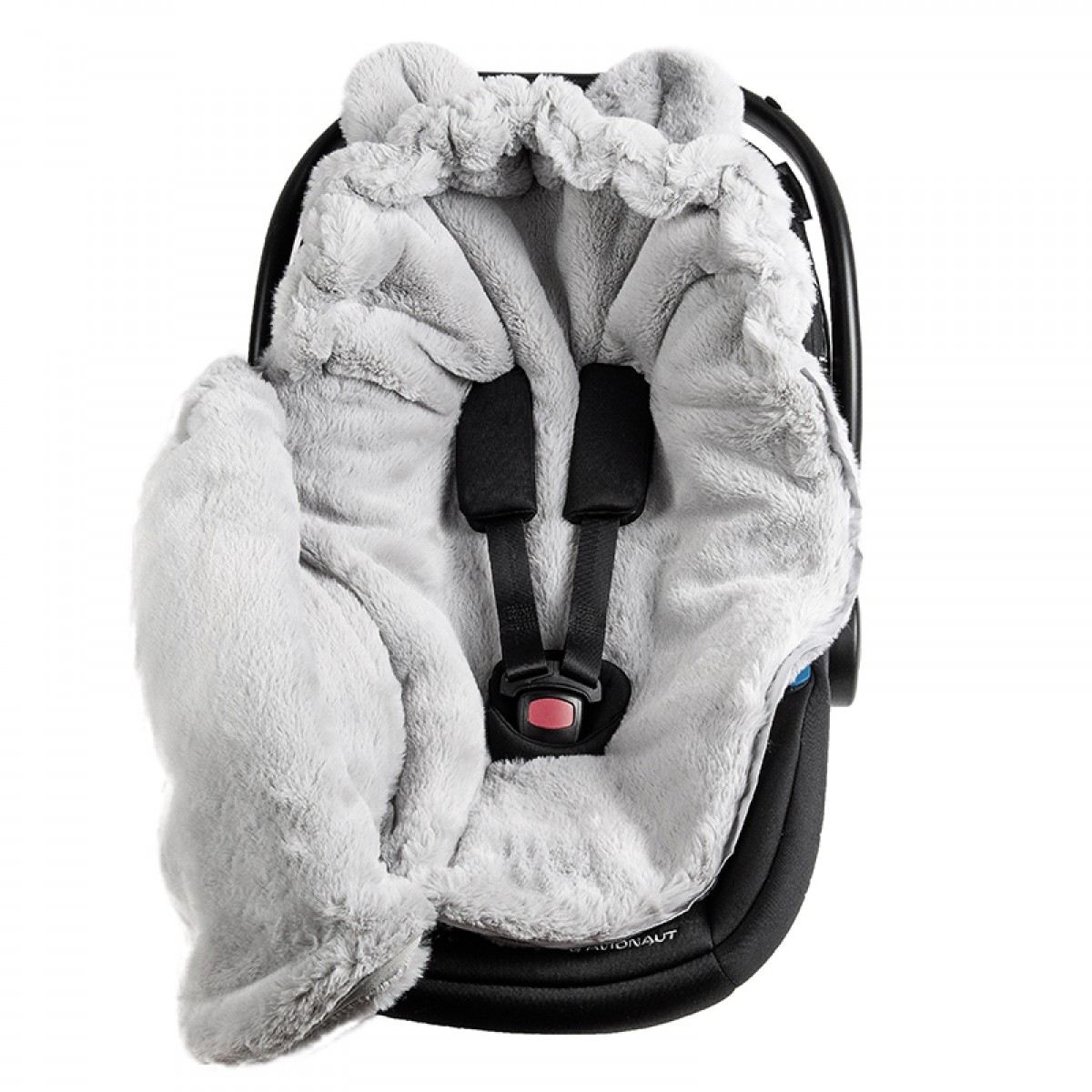 Ποδόσακος Καροτσιού / Καθίσματος Αυτοκινήτου iBebe Mini Me Velour Grey