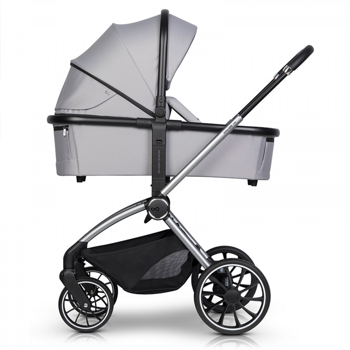 Πολυκαρότσι EasyGo Giro 2in1 Cloudy Grey