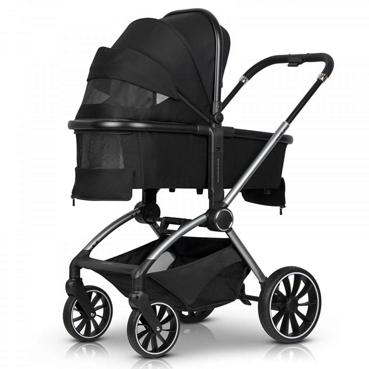 Πολυκαρότσι EasyGo Giro 2in1 Ebony Black