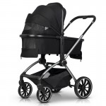 Πολυκαρότσι EasyGo Giro 2in1 Ebony Black