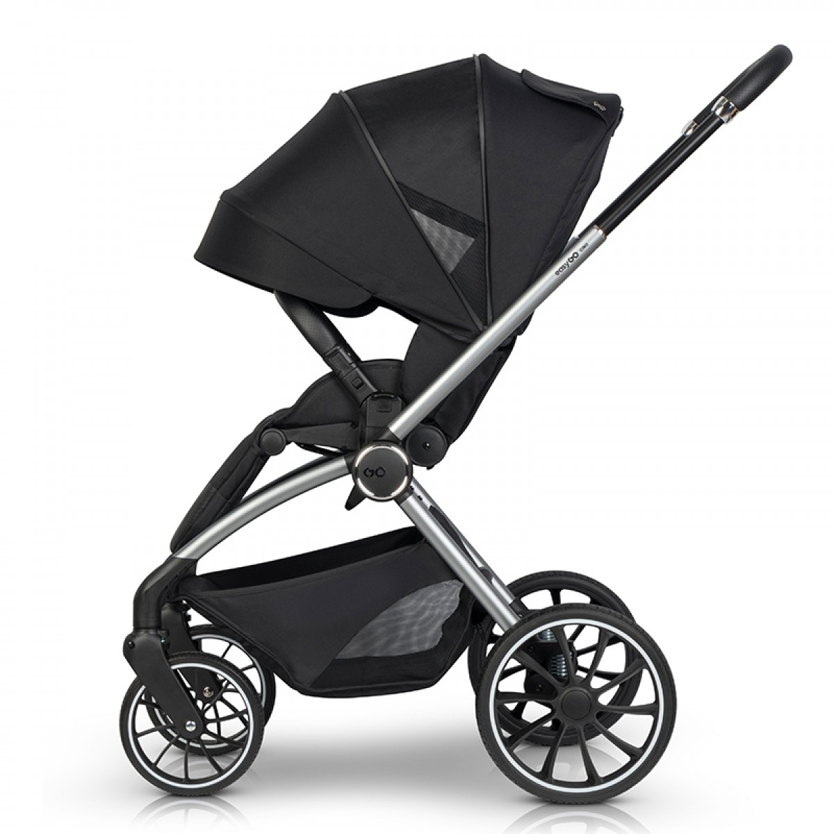 Πολυκαρότσι EasyGo Giro 2in1 Ebony Black