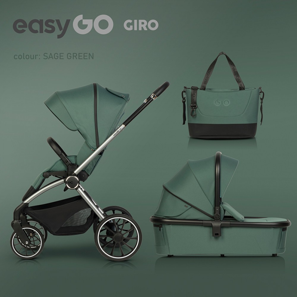 Πολυκαρότσι EasyGo Giro 2in1 Sage Green