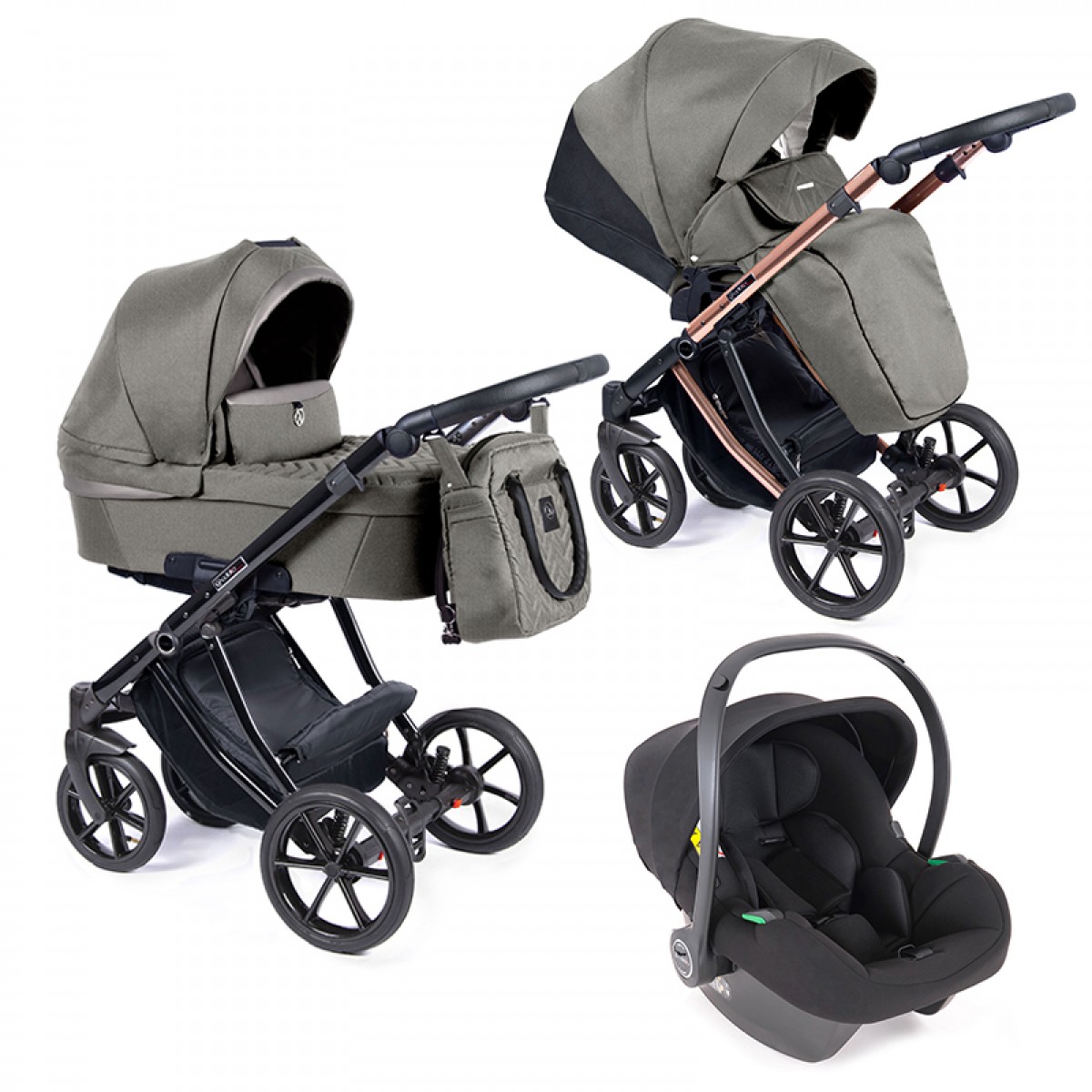 Πολυκαρότσι Coletto Dante 3 in 1 D-20