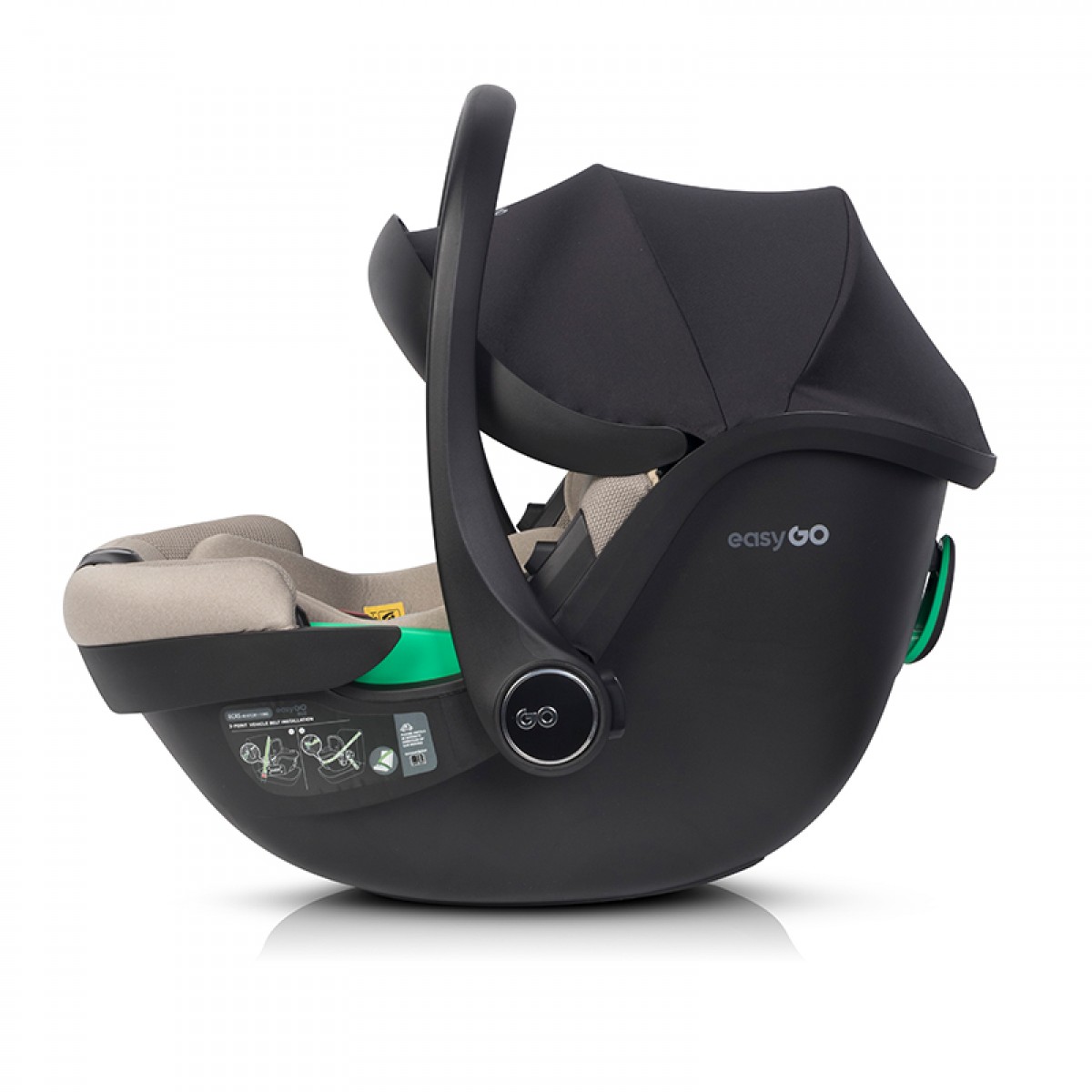 Κάθισμα Αυτοκινήτου EasyGo Buz Pro Taupe