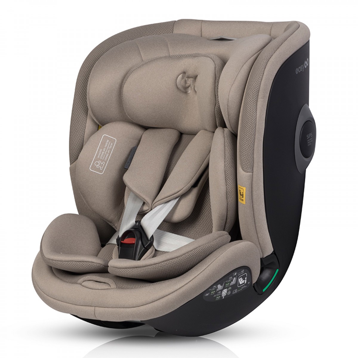 Kάθισμα Αυτοκινήτου Eurocart EasyGo Buz Pro Body Taupe