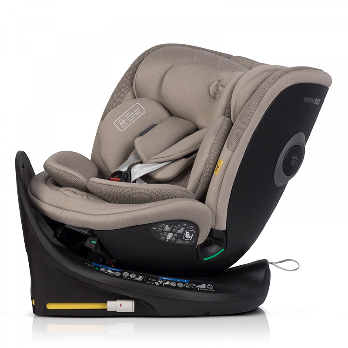 Kάθισμα Αυτοκινήτου Eurocart EasyGo Buz Pro Body Taupe