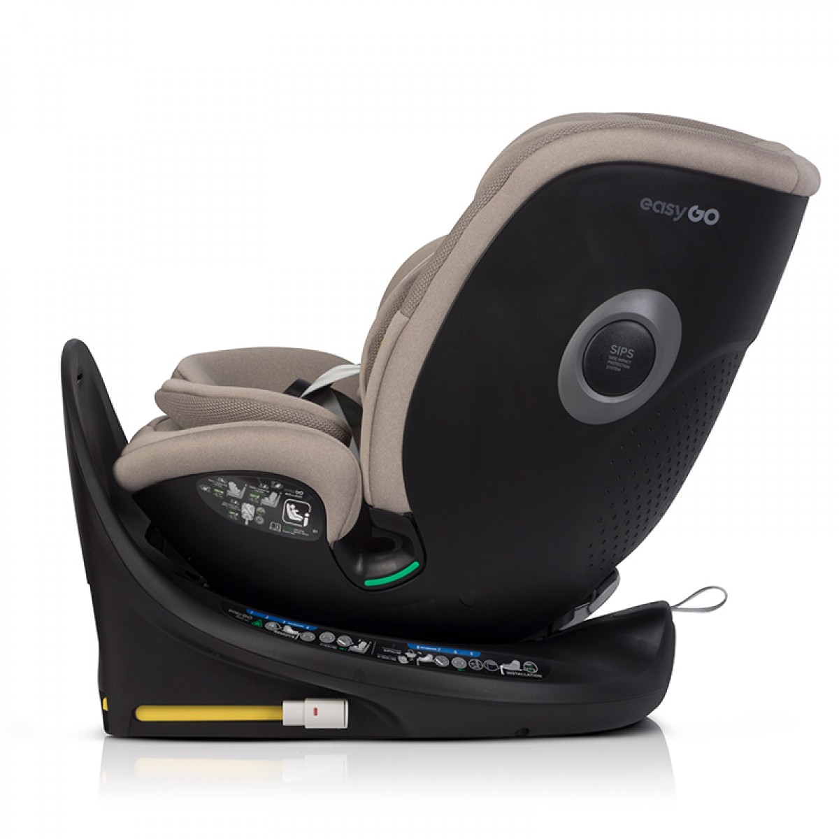 Kάθισμα Αυτοκινήτου Eurocart EasyGo Buz Pro Body Taupe