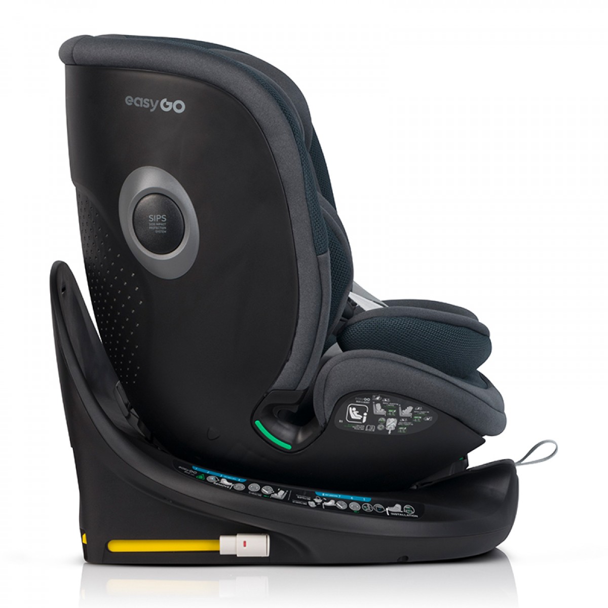 Kάθισμα Αυτοκινήτου Eurocart EasyGo Buz Pro Body Granito