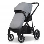 Καρότσι Διδύμων Eurocart EasyGo Duoflex Cloudy Grey (2+1)