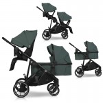 Καρότσι Διδύμων Eurocart EasyGo Duoflex Sage Green (2+1)