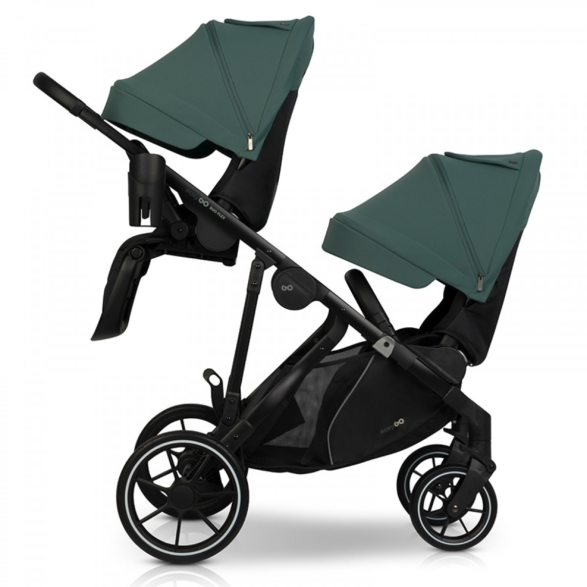Καρότσι Διδύμων Eurocart EasyGo Duoflex Sage Green (2+1)