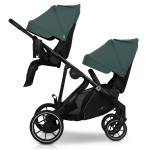 Καρότσι Διδύμων Eurocart EasyGo Duoflex Sage Green (2+1)