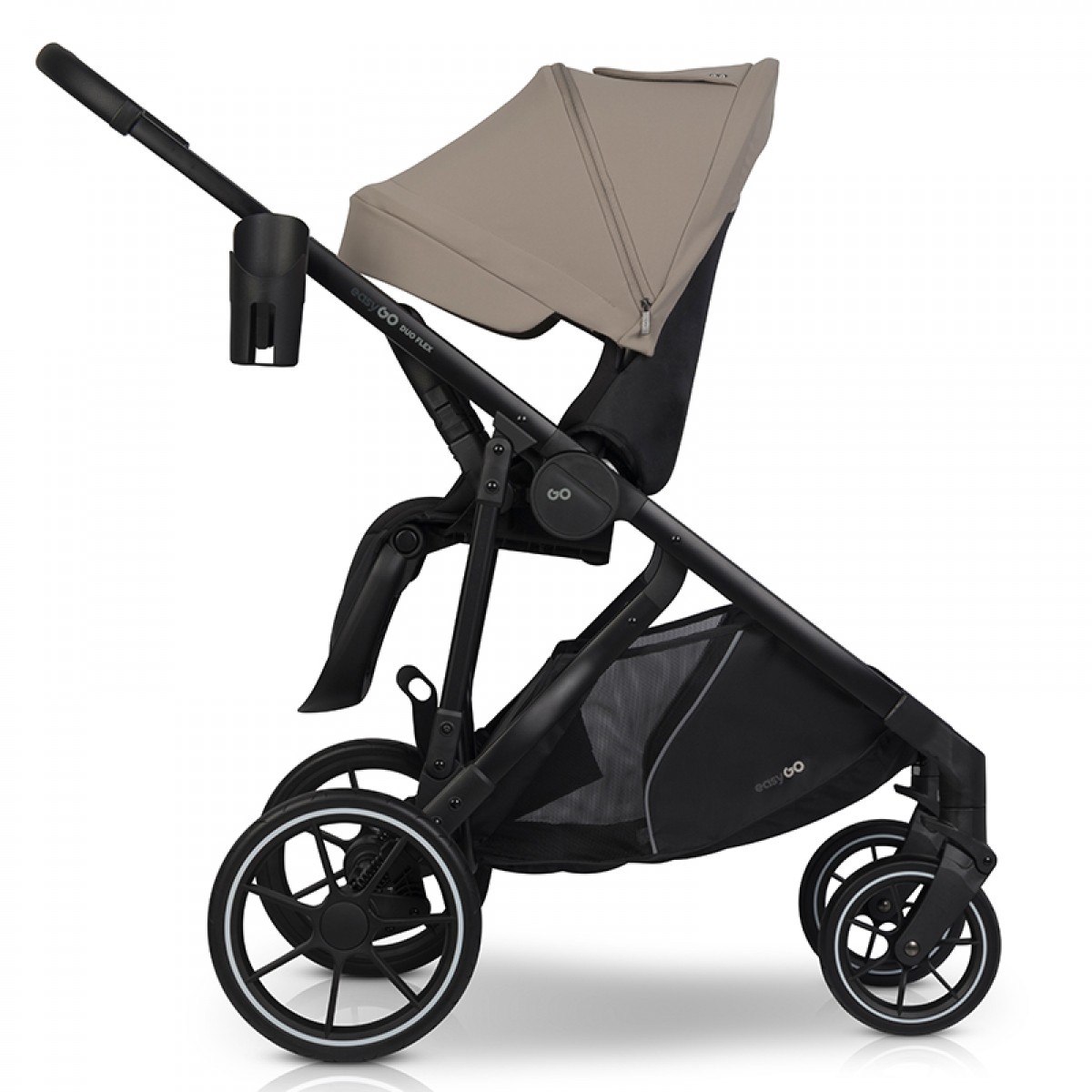 Καρότσι Διδύμων Eurocart EasyGo Duoflex Savana Beige (2+1)
