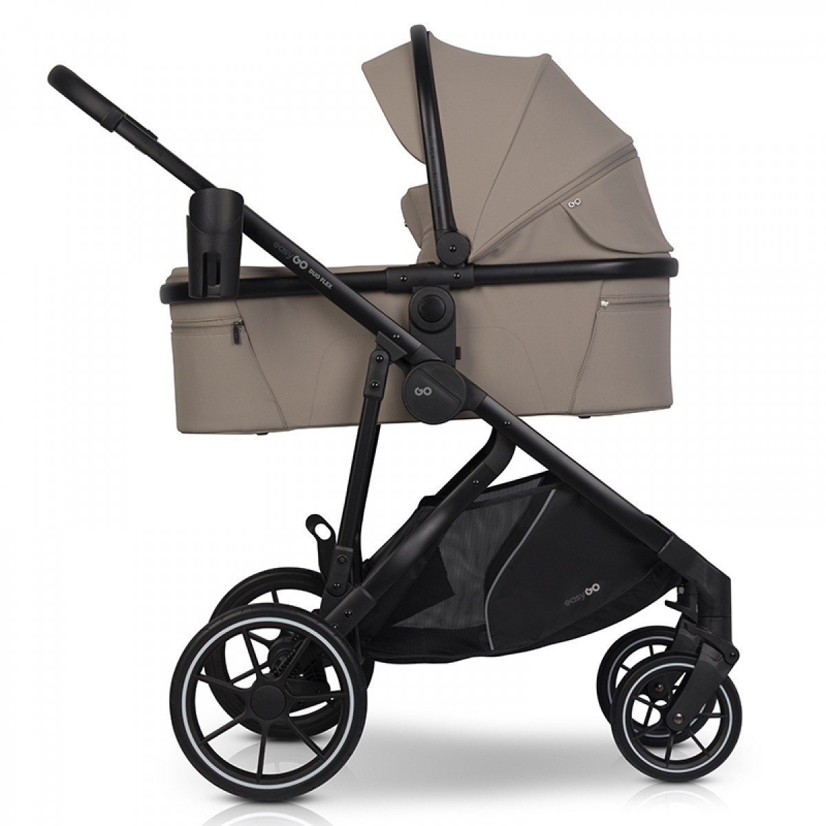 Καρότσι Διδύμων Eurocart EasyGo Duoflex Savana Beige (2+1)