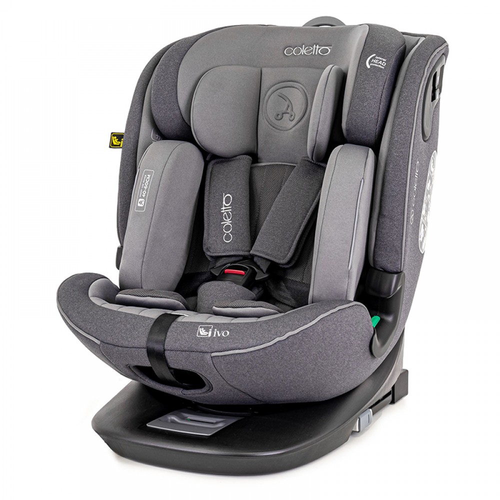 Κάθισμα Αυτοκινήτου Coletto Ivo i-Size 40-150cm Grey