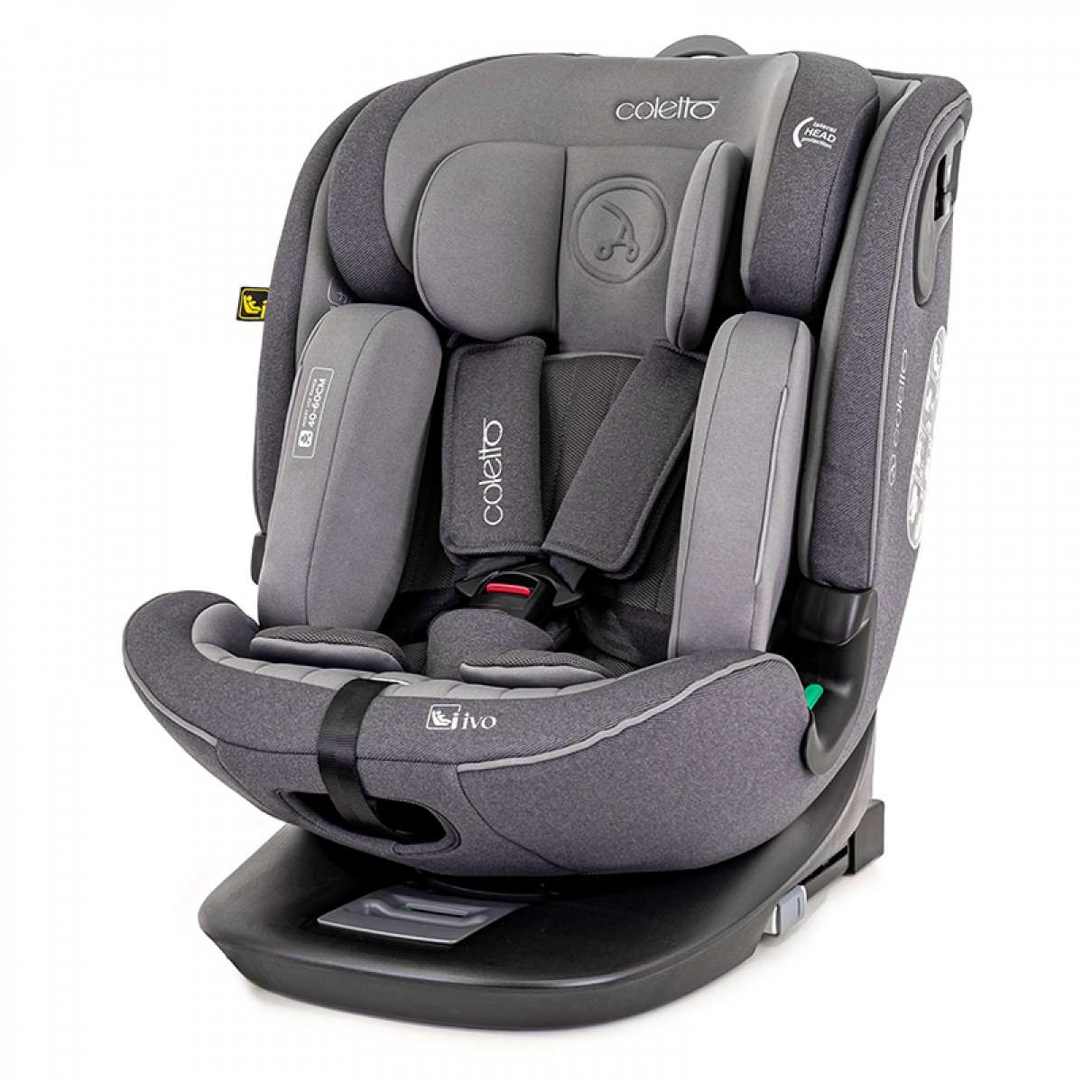 Κάθισμα Αυτοκινήτου Coletto Ivo i-Size 40-150cm Grey