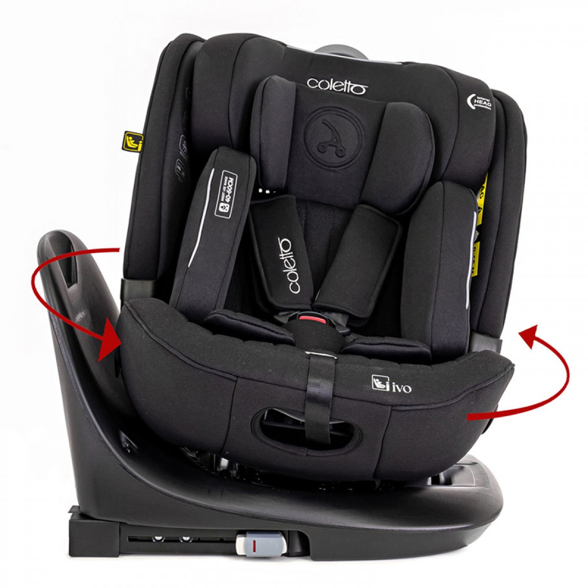 Κάθισμα Αυτοκινήτου Coletto Ivo i-Size 40-150cm Grey