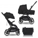 Καρότσι Eurocart EasyGo Zoya 2in1 Ebony Black