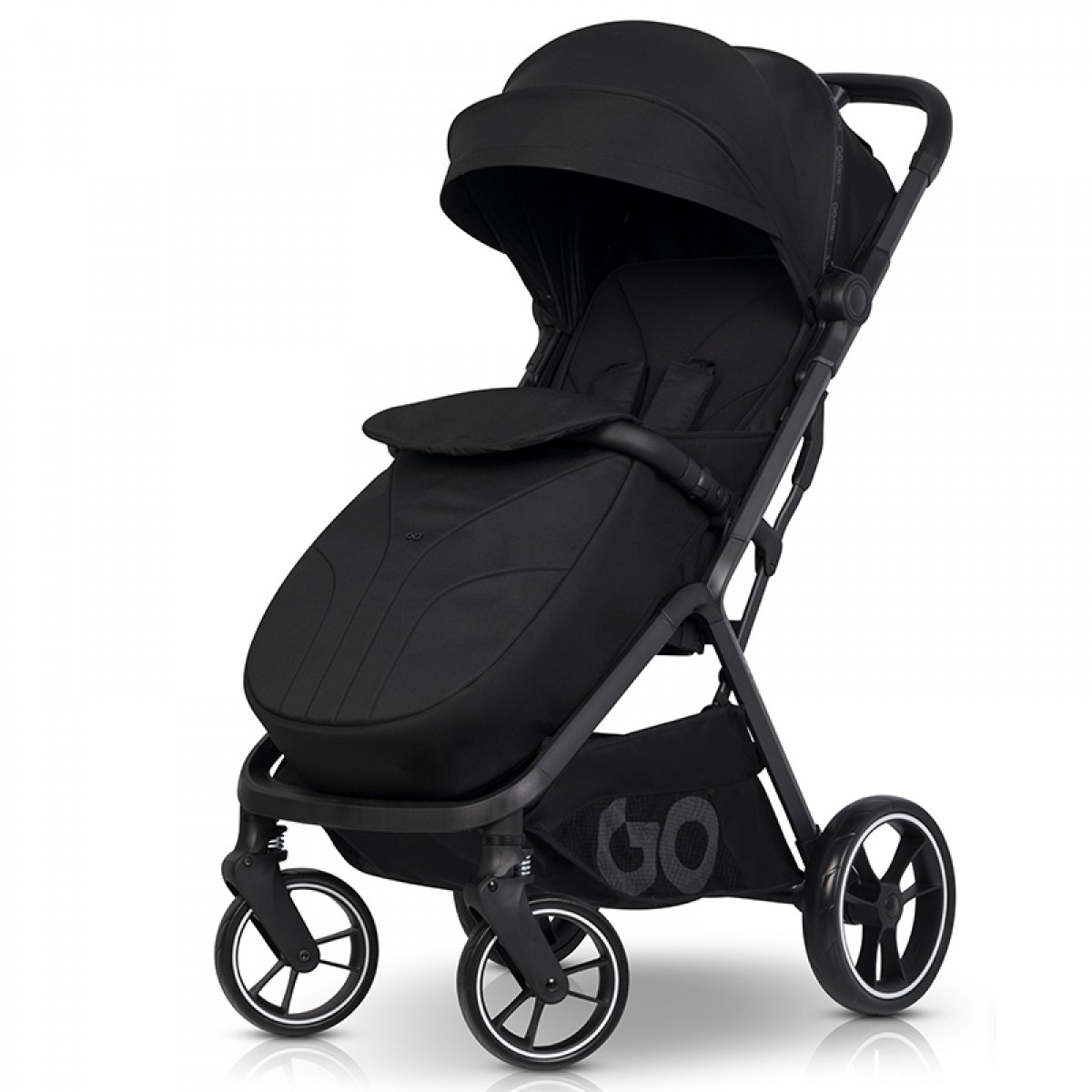 Καρότσι Eurocart EasyGo Zoya 2in1 Ebony Black