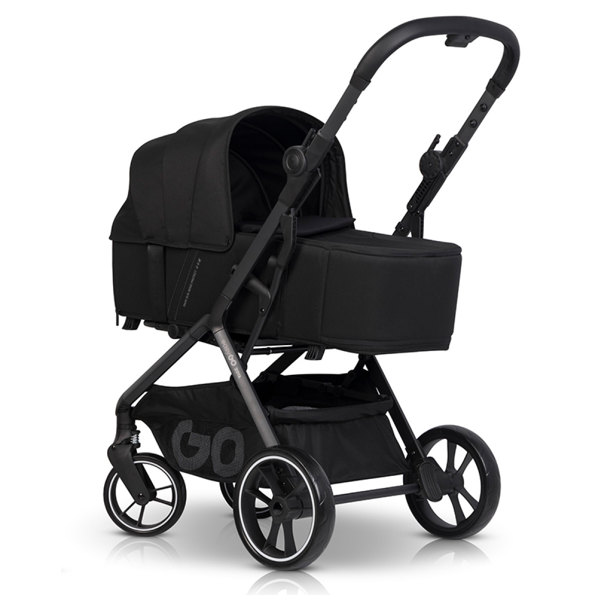 Καρότσι Eurocart EasyGo Zoya 2in1 Ebony Black