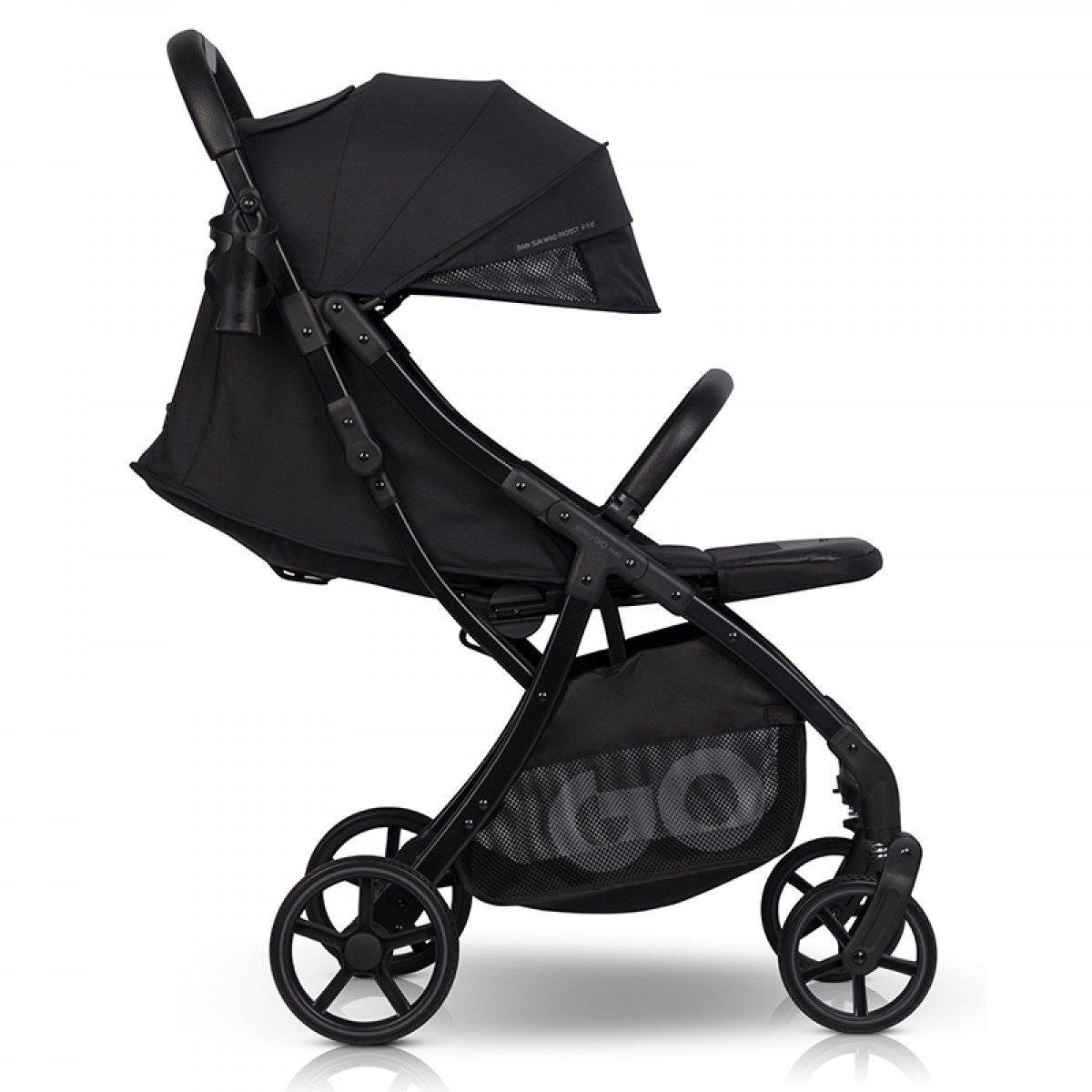 Καρότσι Eurocart EasyGo Faro Ebony Black