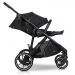 Καρότσι Διδύμων Eurocart EasyGo Duoflex Ebony Black (1+1)