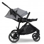 Καρότσι Διδύμων Eurocart EasyGo Duoflex Cloudy Grey (1+1)