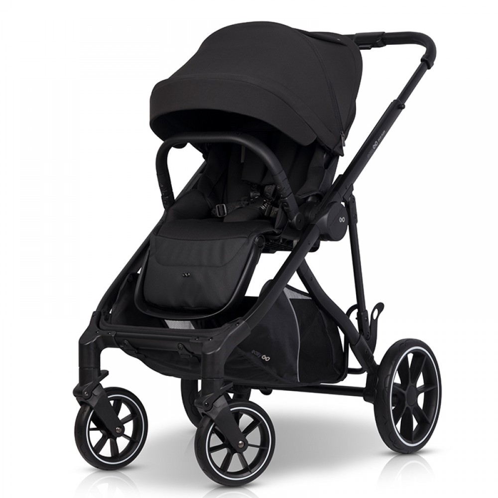 Καρότσι Διδύμων Eurocart EasyGo Duoflex Ebony Black