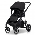 Καρότσι Διδύμων Eurocart EasyGo Duoflex Ebony Black