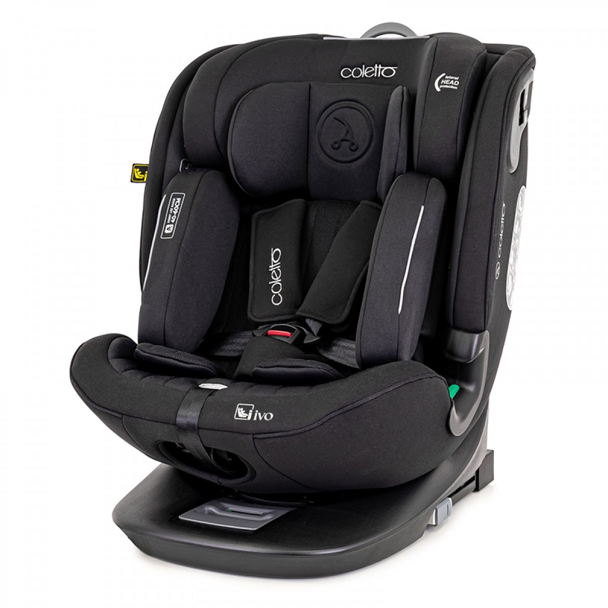 Κάθισμα Αυτοκινήτου Coletto Ivo i-Size 40-150cm Black