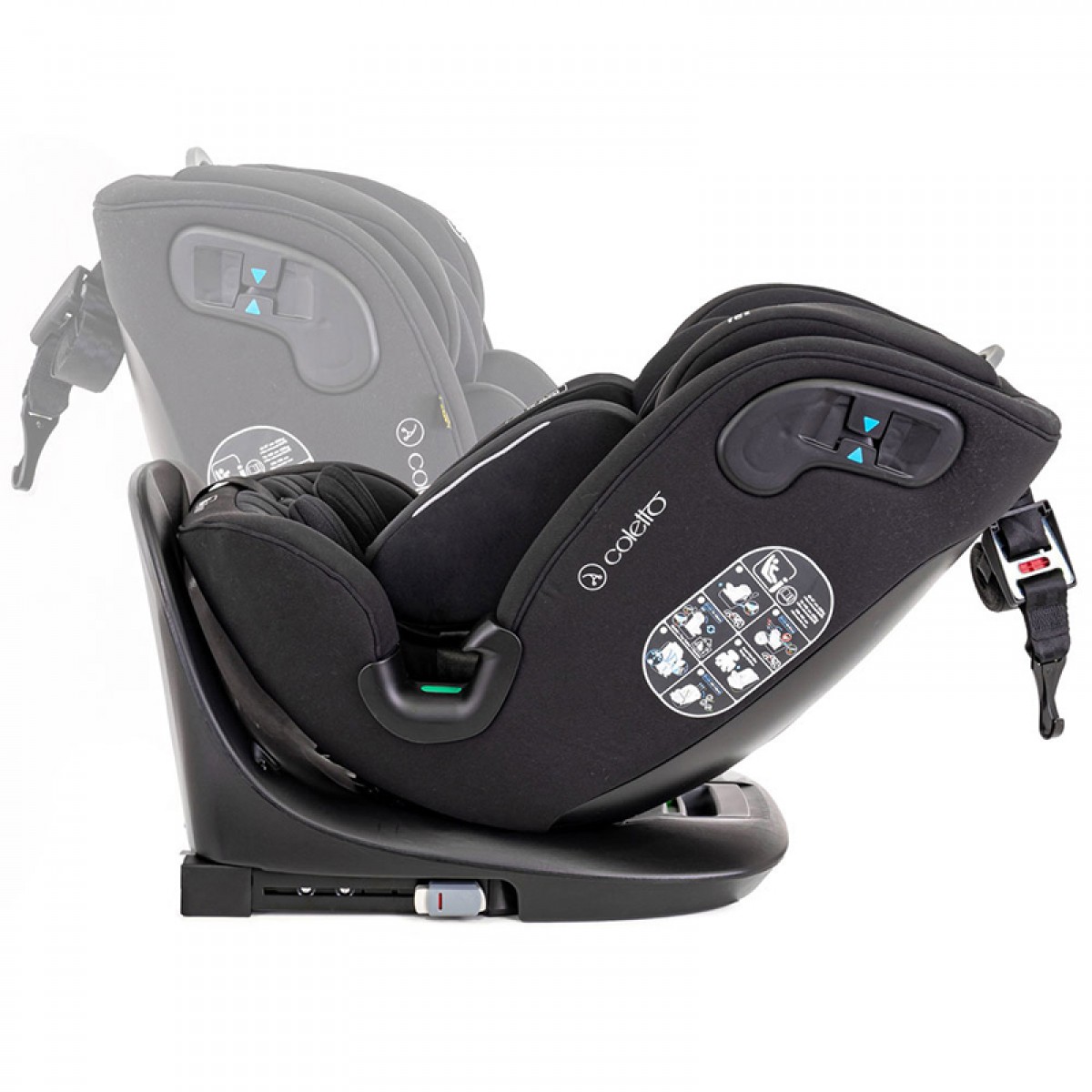 Κάθισμα Αυτοκινήτου Coletto Ivo i-Size 40-150cm Black