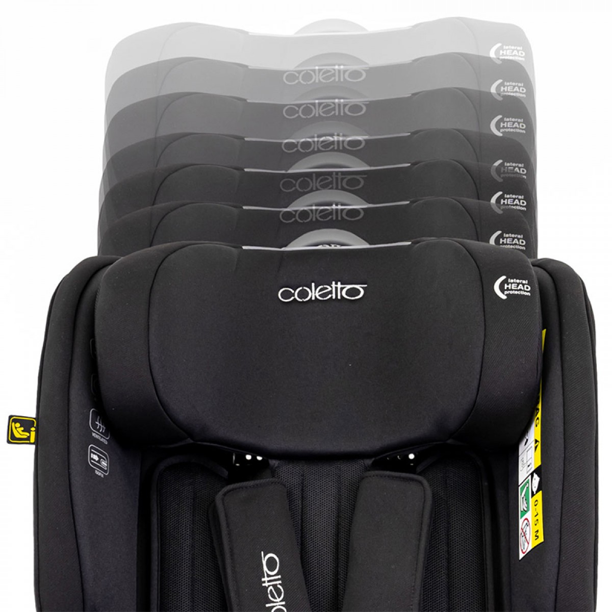 Κάθισμα Αυτοκινήτου Coletto Ivo i-Size 40-150cm Black