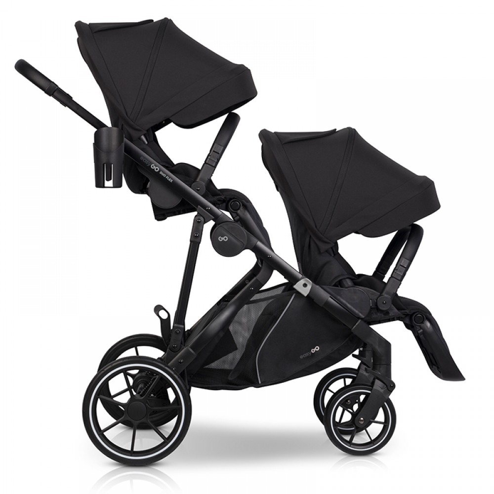 Κάθισμα Καροτσιού EasyGo Duoflex Ebony Black