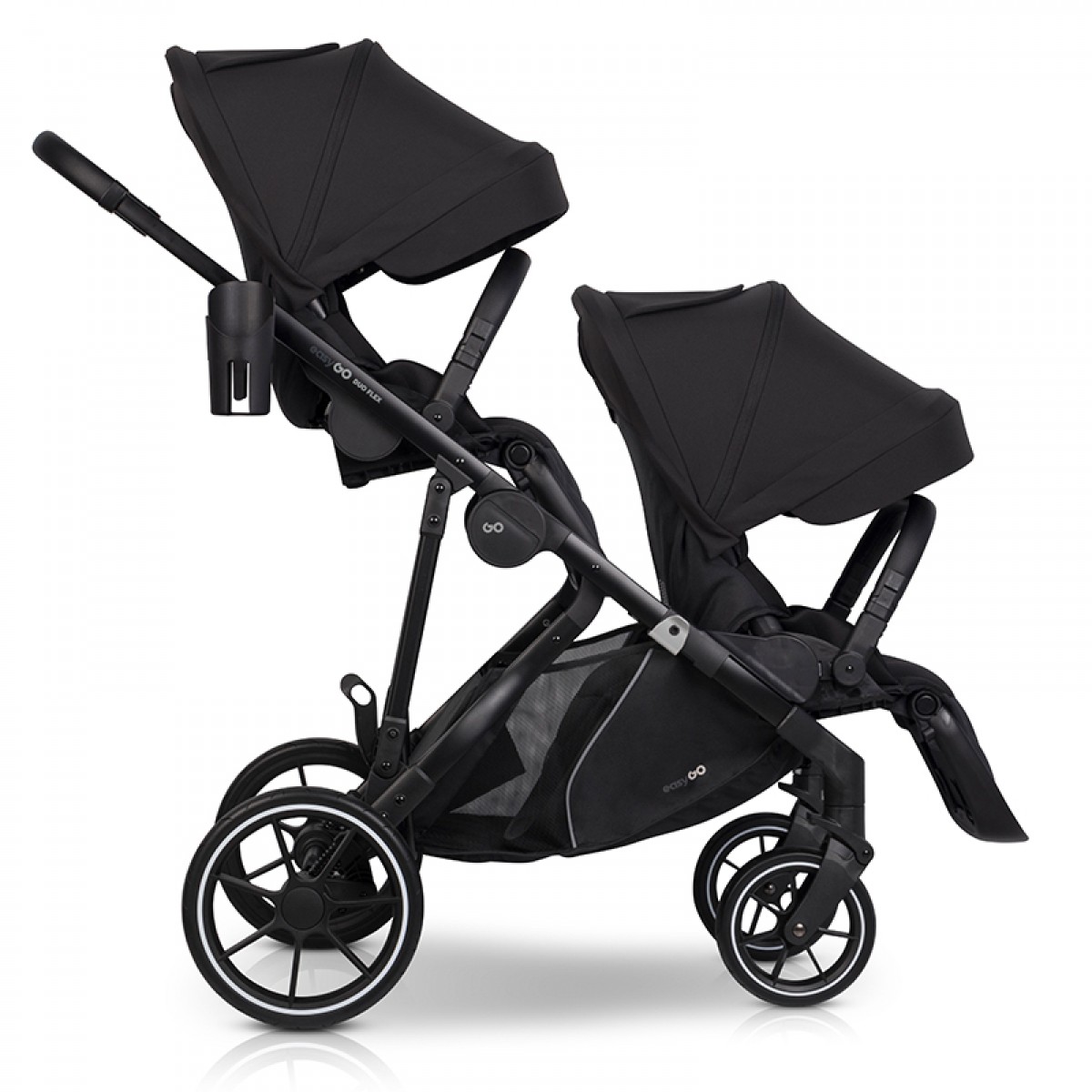 Κάθισμα Καροτσιού EasyGo Duoflex Ebony Black