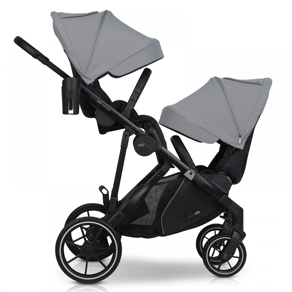 Κάθισμα Καροτσιού EasyGo Duoflex Cloudy Gray