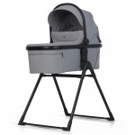 Πορτ-μπεμπέ Εurocart EasyGo Duoflex Cloudy Gray