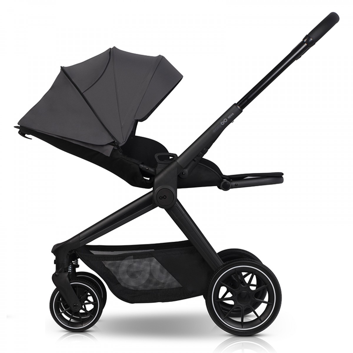 Καρότσι Eurocart EasyGo Reva 2in1 Cloudy Gray