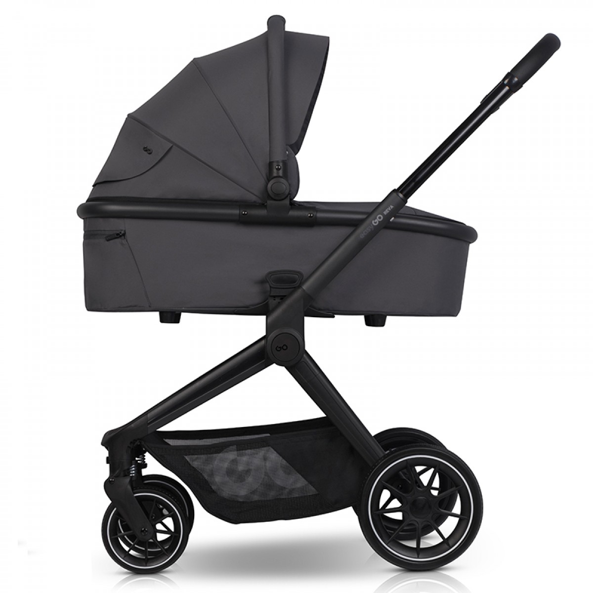 Καρότσι Eurocart EasyGo Reva 2in1 Cloudy Gray