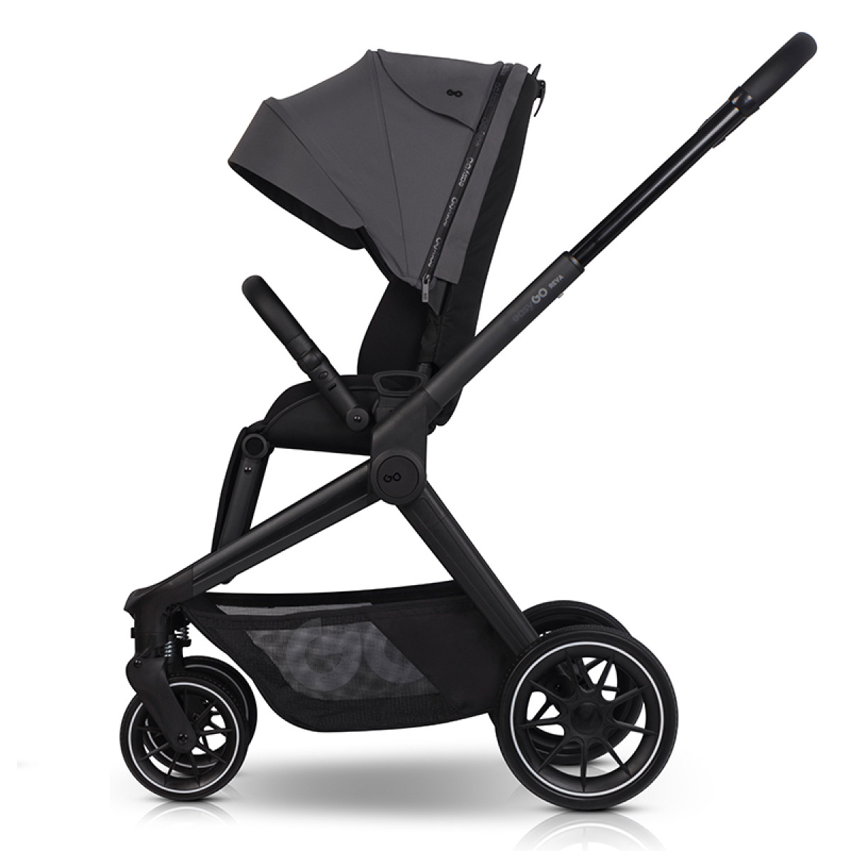 Καρότσι Eurocart EasyGo Reva 2in1 Cloudy Gray