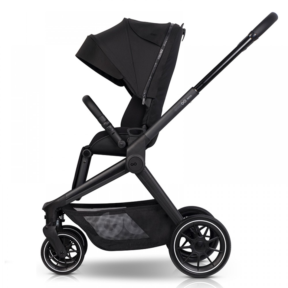 Καρότσι Eurocart EasyGo Reva 2in1 Ebony Black