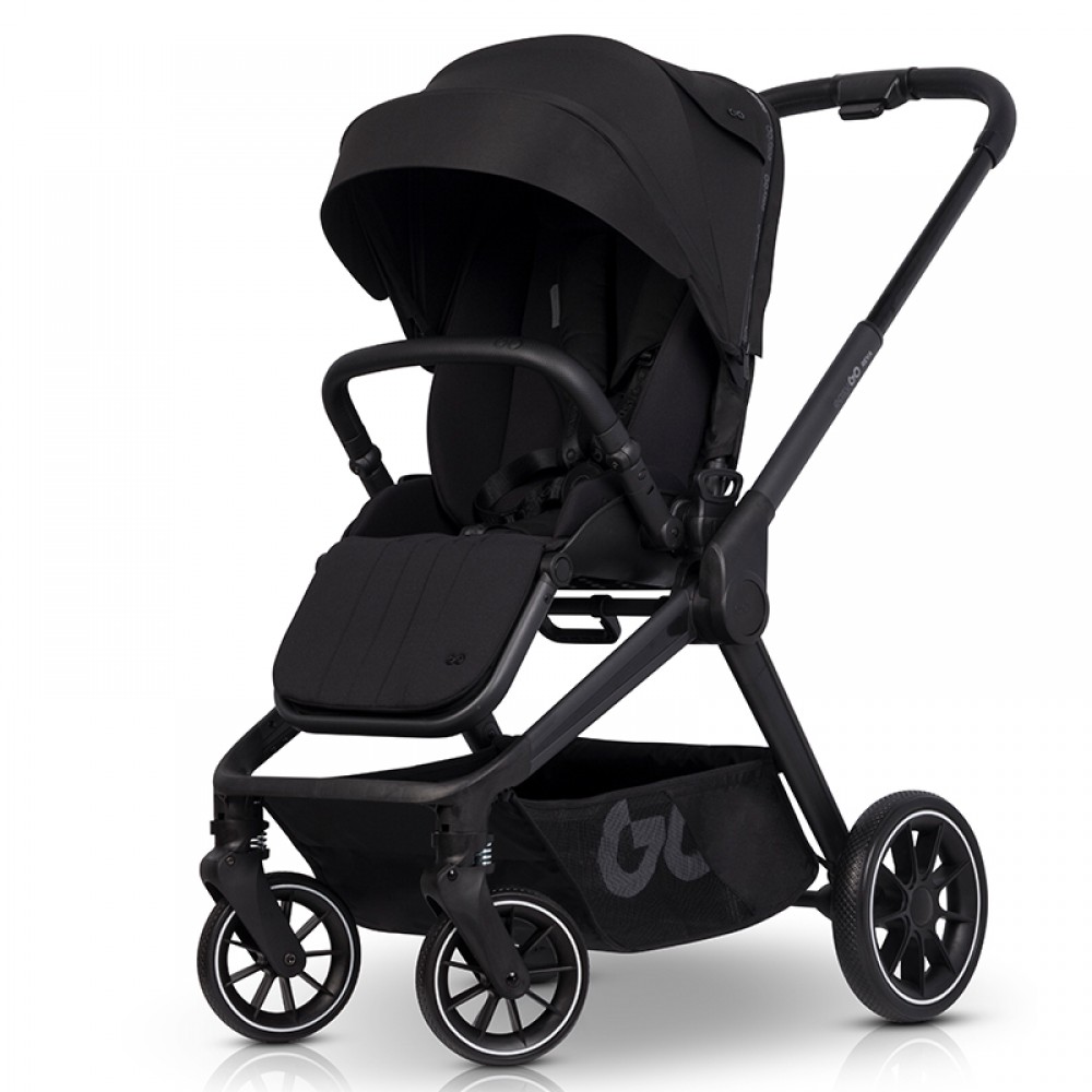 Καρότσι Eurocart EasyGo Reva 2in1 Ebony Black