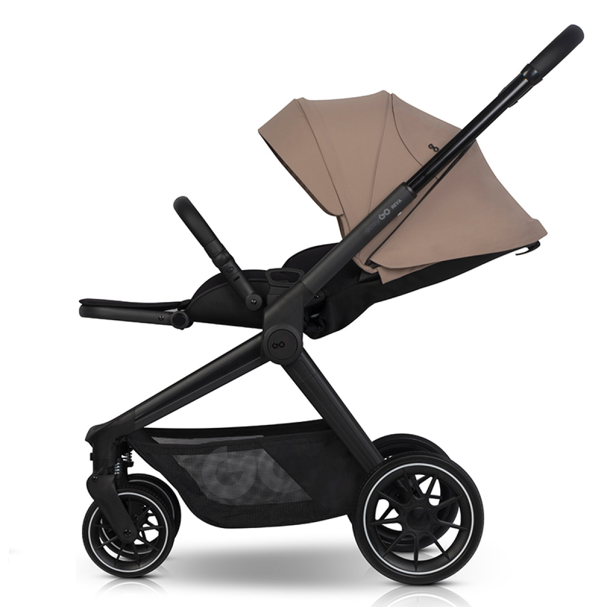 Καρότσι Eurocart EasyGo Reva 2in1 Golden Beige Καρότσι Eurocart EasyGo Reva 2in1 Golden Beige