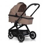 Καρότσι Eurocart EasyGo Reva 2in1 Golden Beige