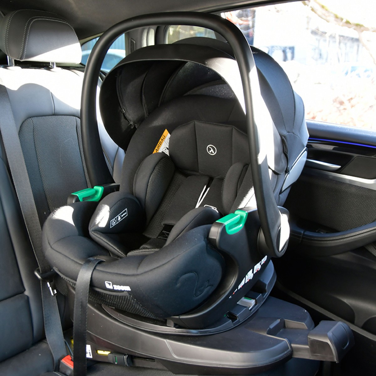 Κάθισμα Αυτοκινήτου Coletto Zoom i-Size 40-84cm Black + Base 360°